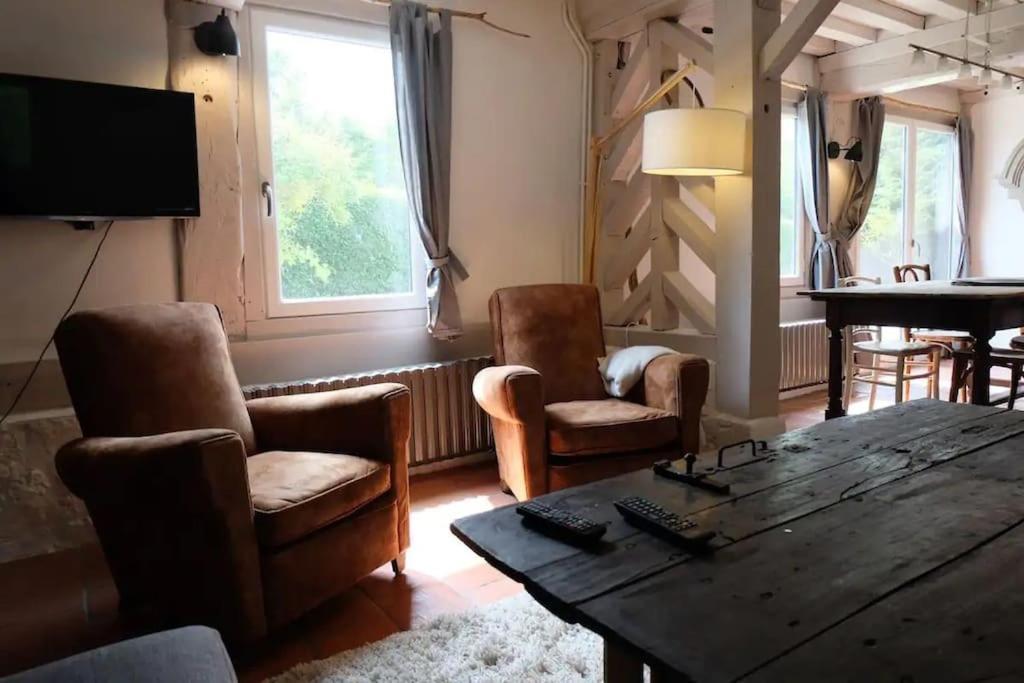 Maison A Colombages Pres De Deauville, Trouville Formentin Luaran gambar